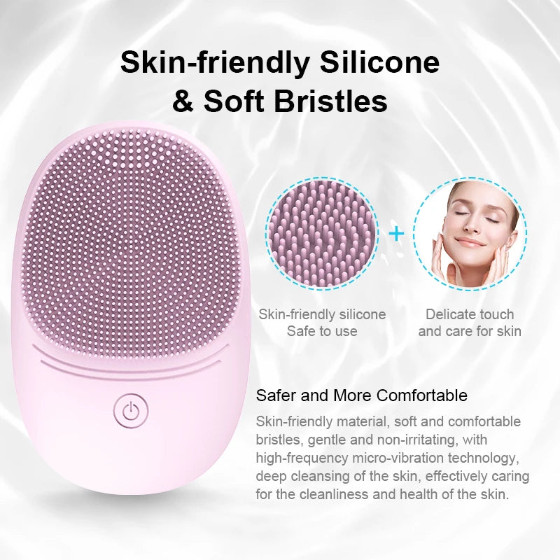 Silicone Electric Facial Cleanser