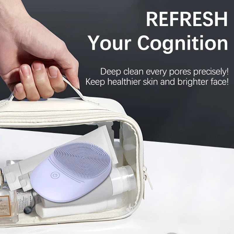 Silicone Electric Facial Cleanser